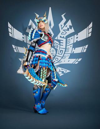 Illustration for article titled Look At This Damn Monster Hunter Cosplay